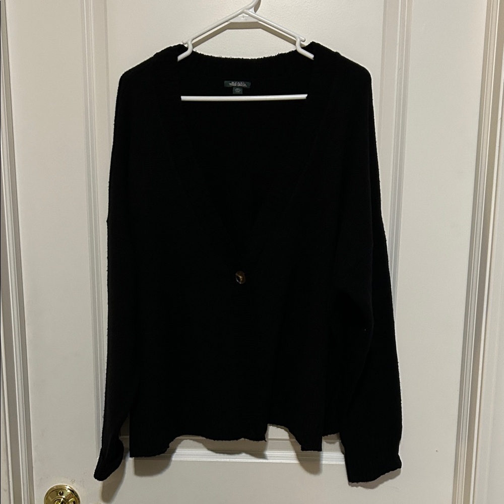 Black Cardigan